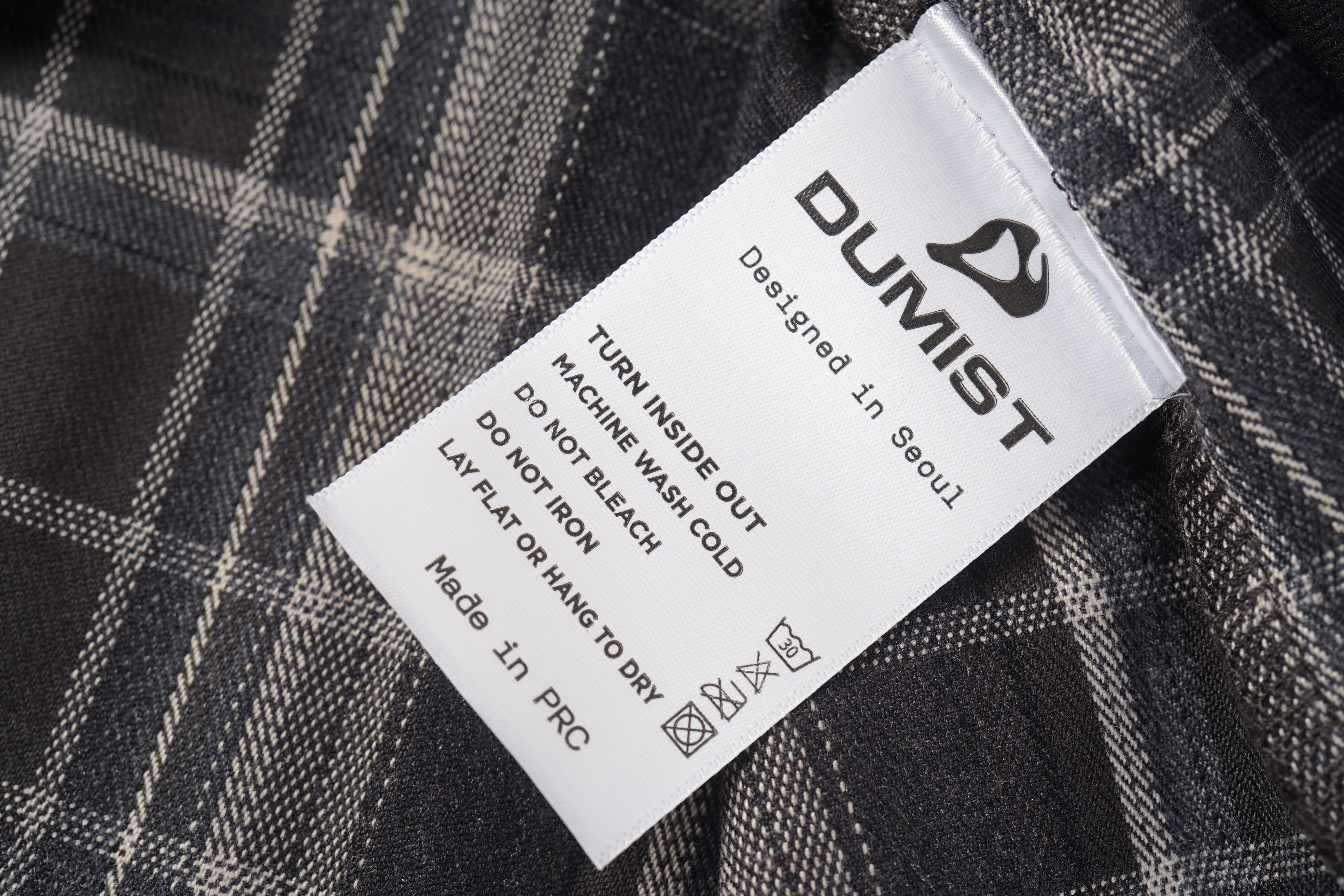 Layered Sleeve Brushed Check Overshirt