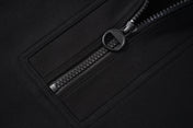 Funnel Neck Half Zip Sweat