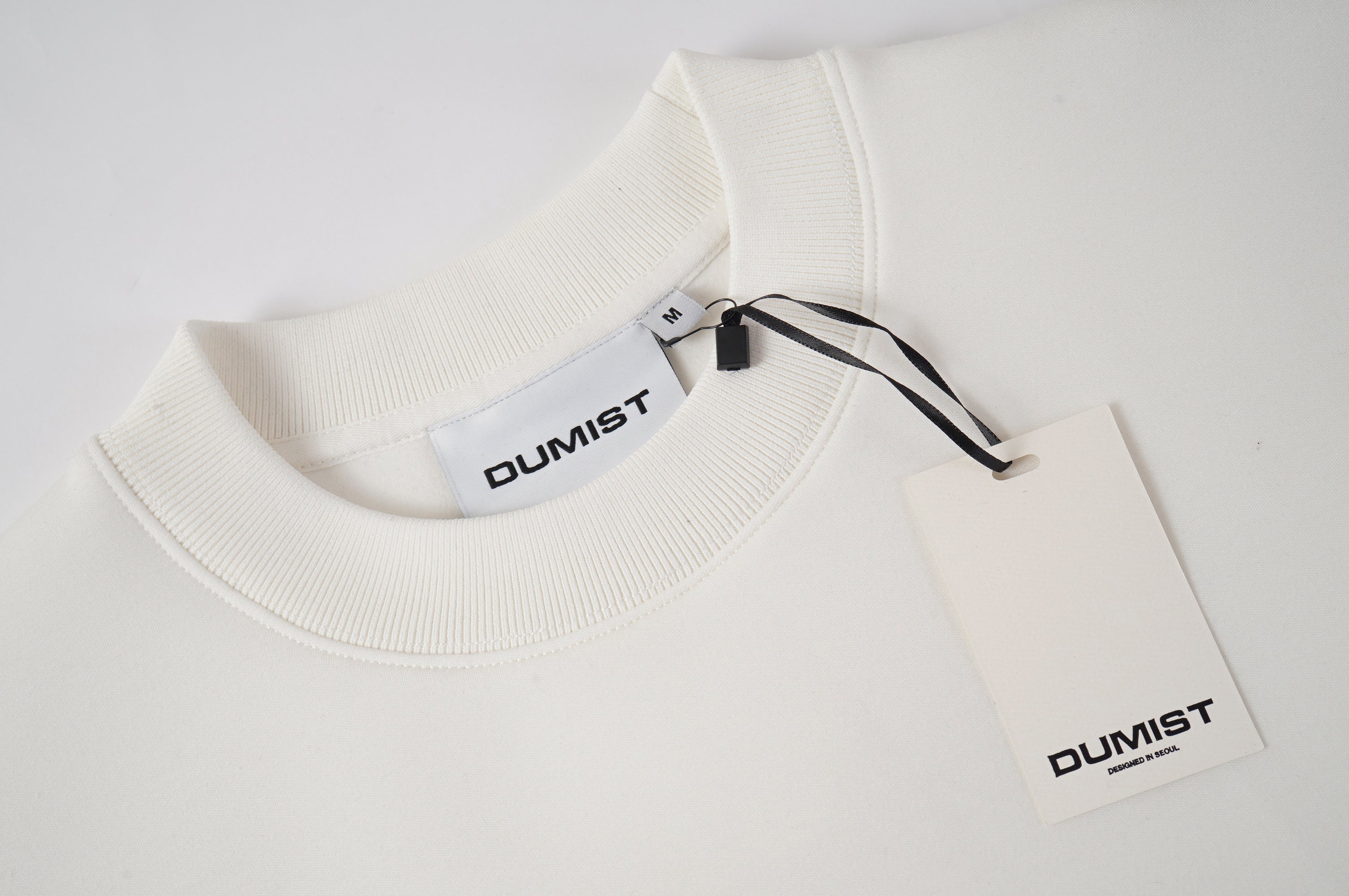 Curved Zip Pocket Neoprene Sweatshirt