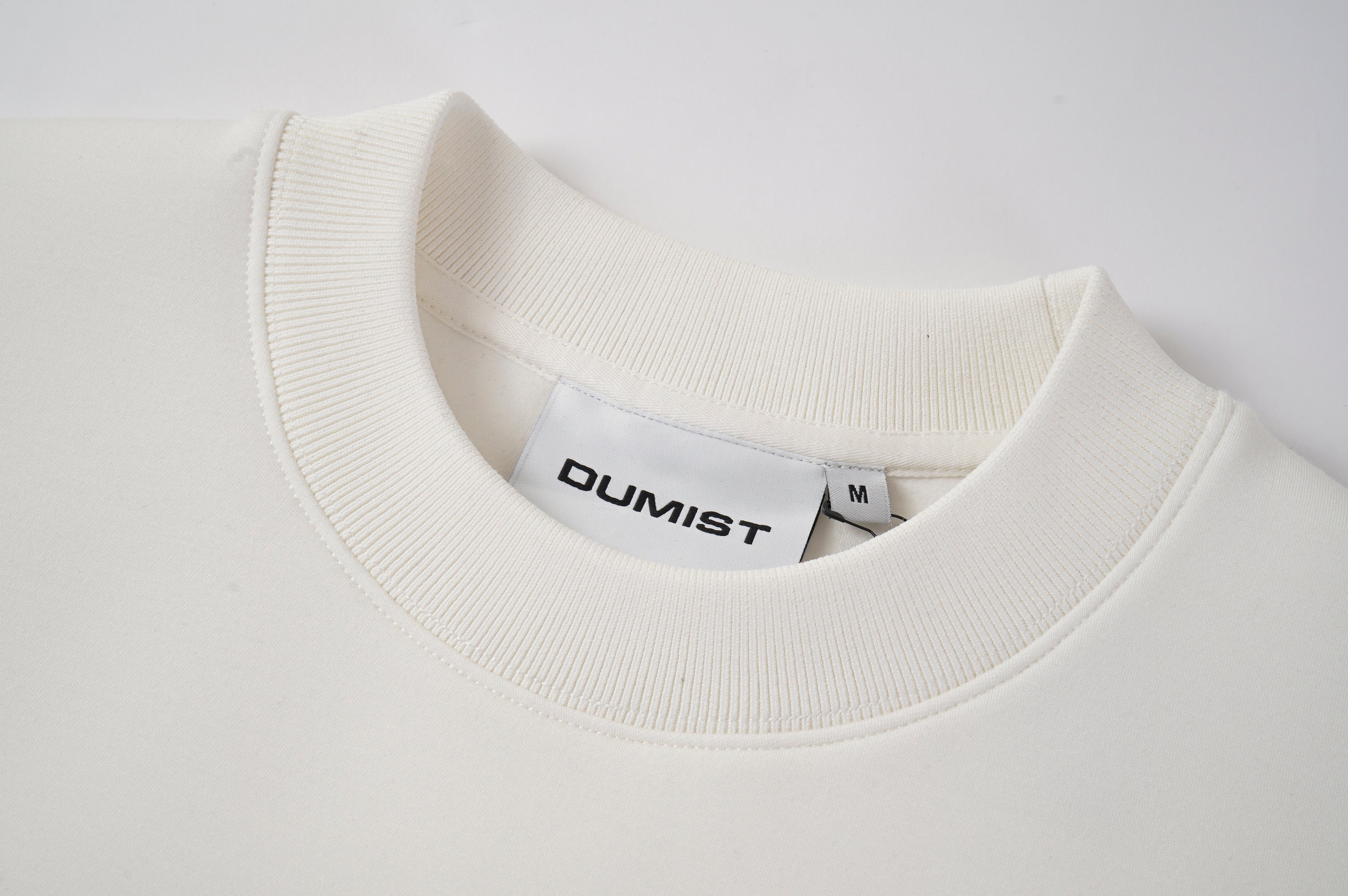 Curved Zip Pocket Neoprene Sweatshirt