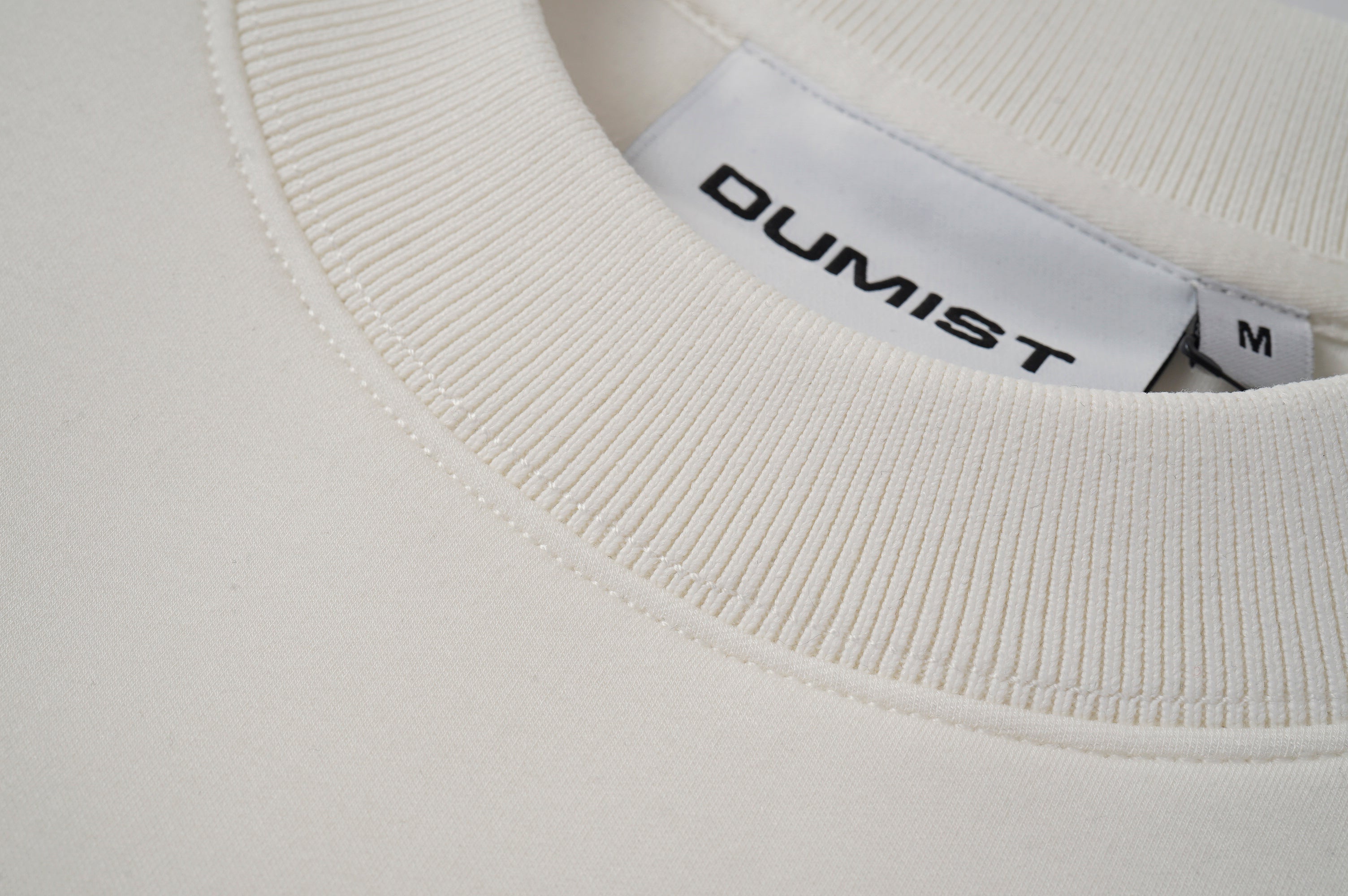Curved Zip Pocket Neoprene Sweatshirt
