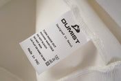 Curved Zip Pocket Neoprene Sweatshirt