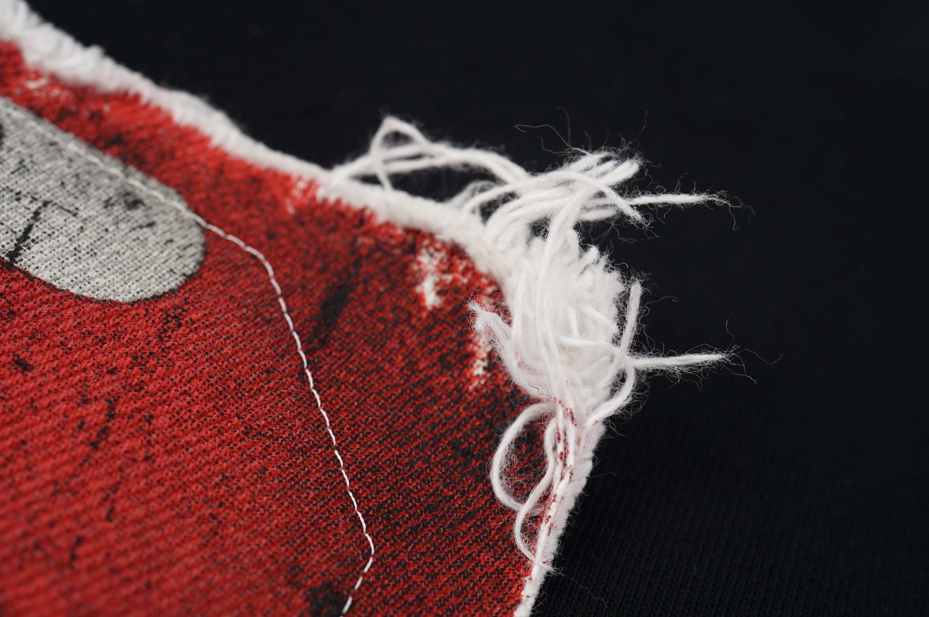 Akira Poster Frayed Patch Sweatshirt