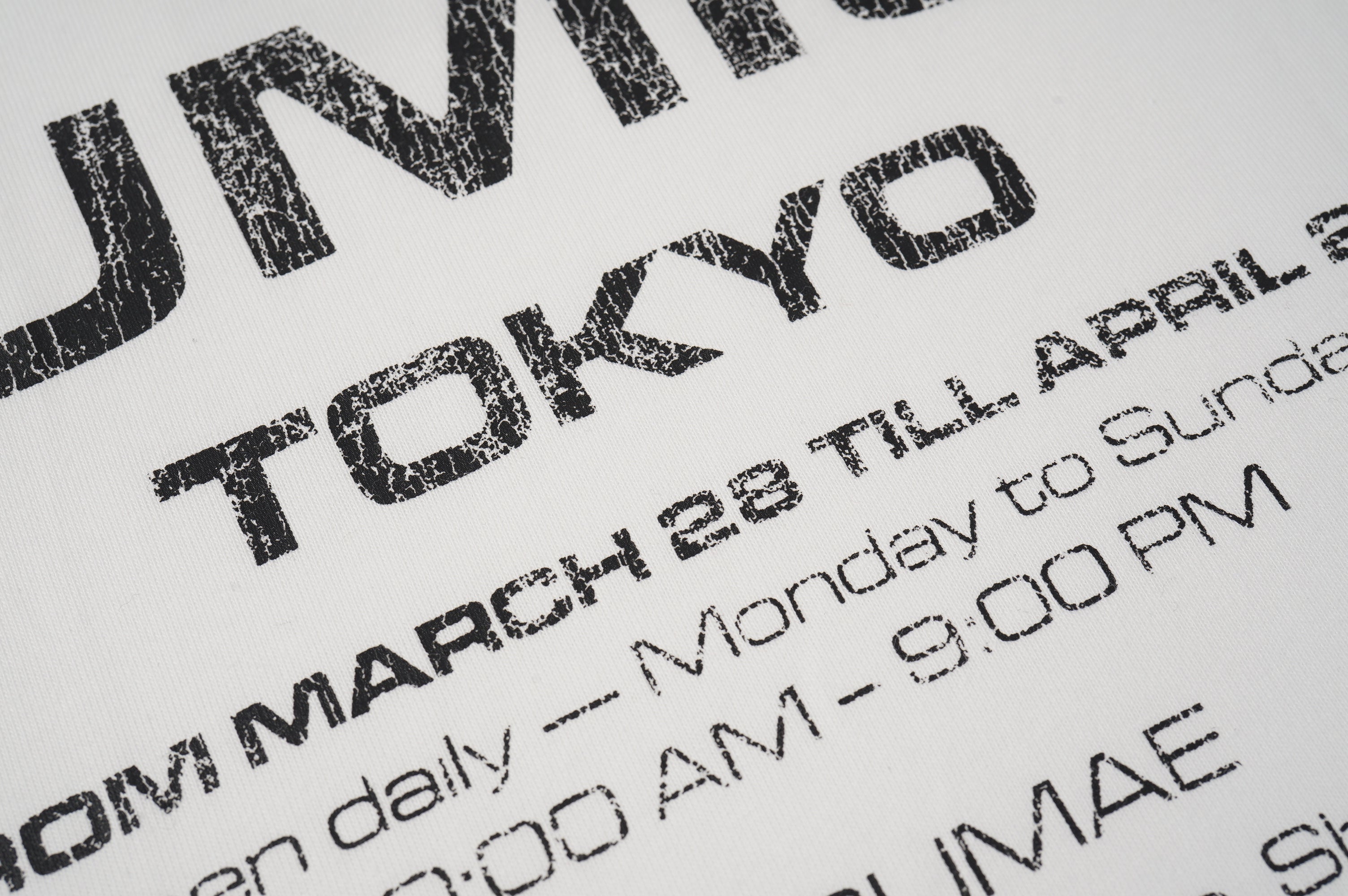 Tokyo Pop-Up Back Print Tee