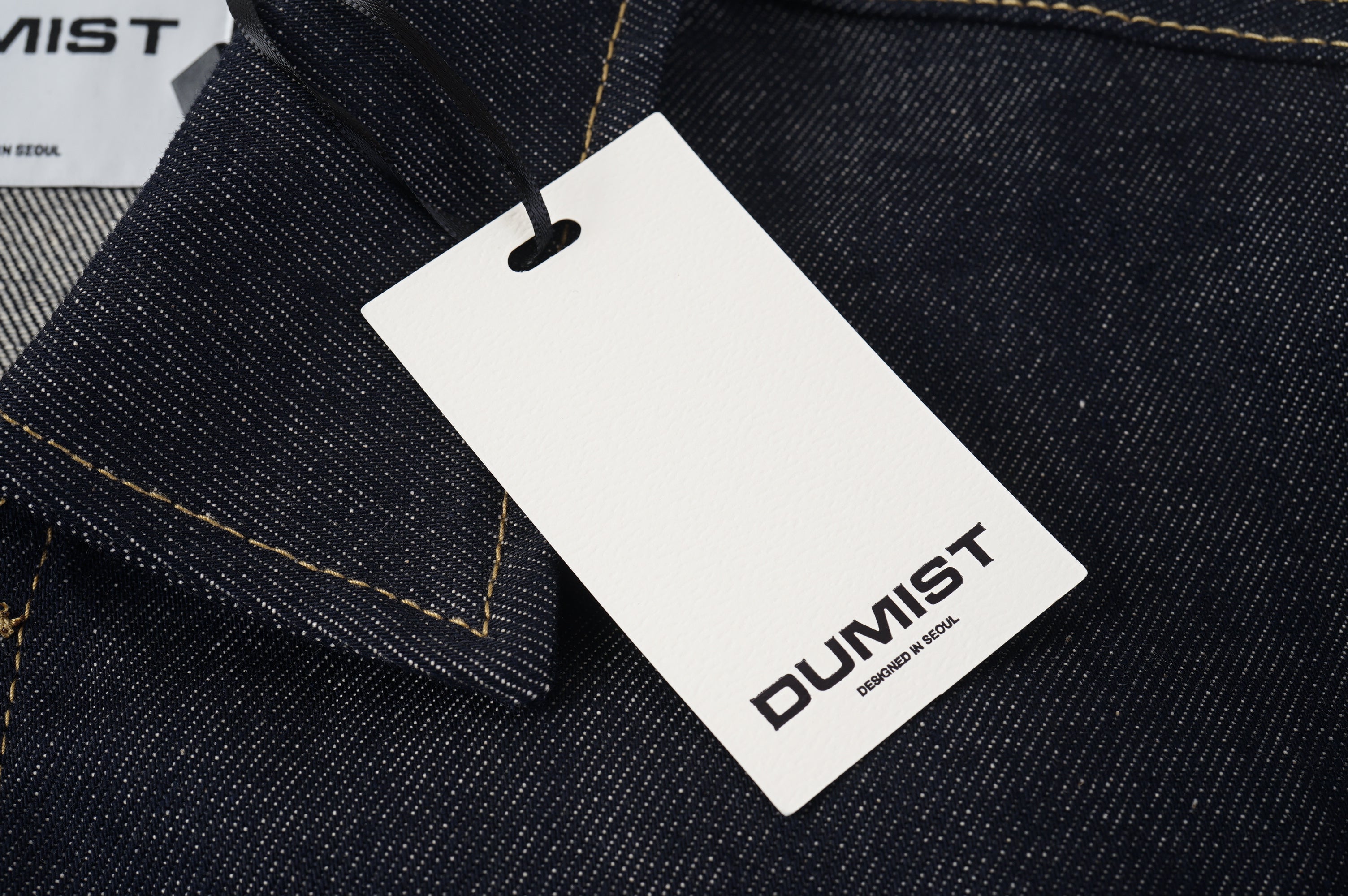 Contrast Stitch Denim Shirt Jacket