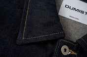 Contrast Stitch Denim Shirt Jacket