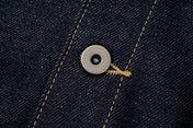Contrast Stitch Denim Shirt Jacket