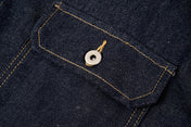 Contrast Stitch Denim Shirt Jacket