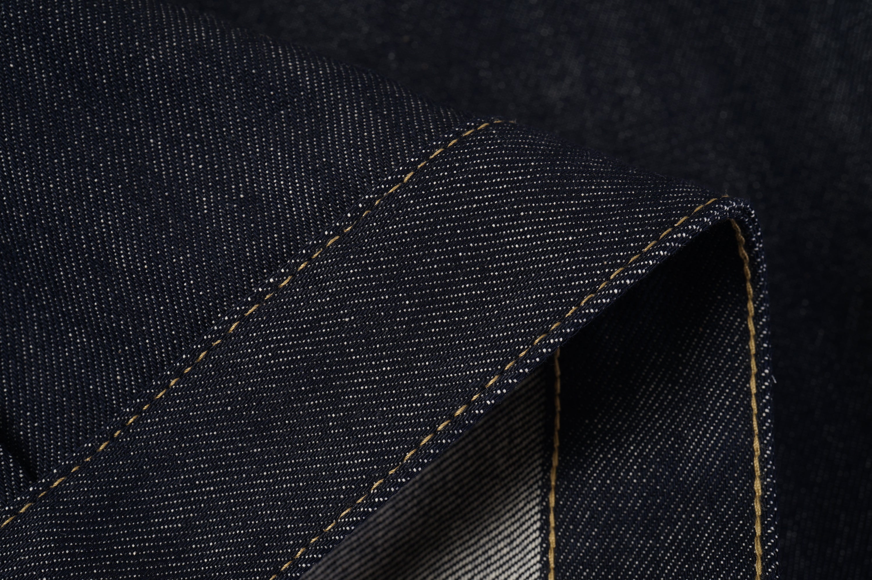Contrast Stitch Denim Shirt Jacket