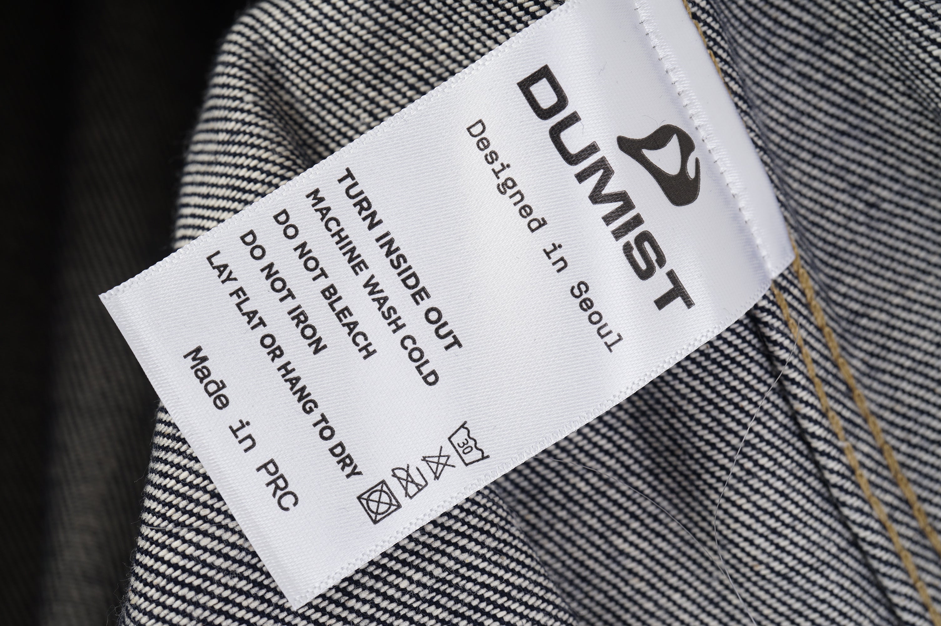 Contrast Stitch Denim Shirt Jacket
