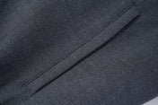 Leather Look Stripe Bomber Jacket