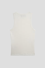Bound Edge Ribbed Cotton Tank