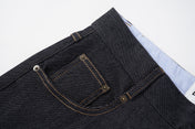 Raw Indigo Wide Leg Jeans