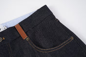 Raw Indigo Wide Leg Jeans