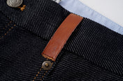 Raw Indigo Wide Leg Jeans