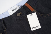 Raw Indigo Wide Leg Jeans