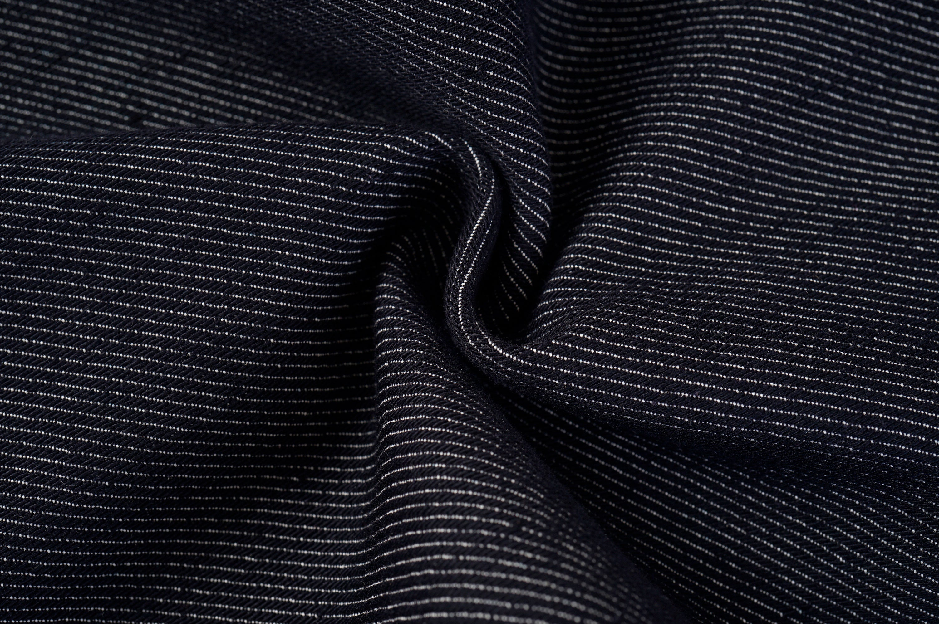 Raw Indigo Wide Leg Jeans