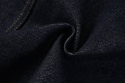 Raw Indigo Barrel Leg Jeans