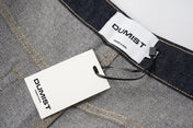 Raw Indigo Barrel Leg Jeans