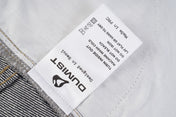 Raw Indigo Barrel Leg Jeans