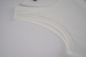 Bound Edge Ribbed Cotton Tank
