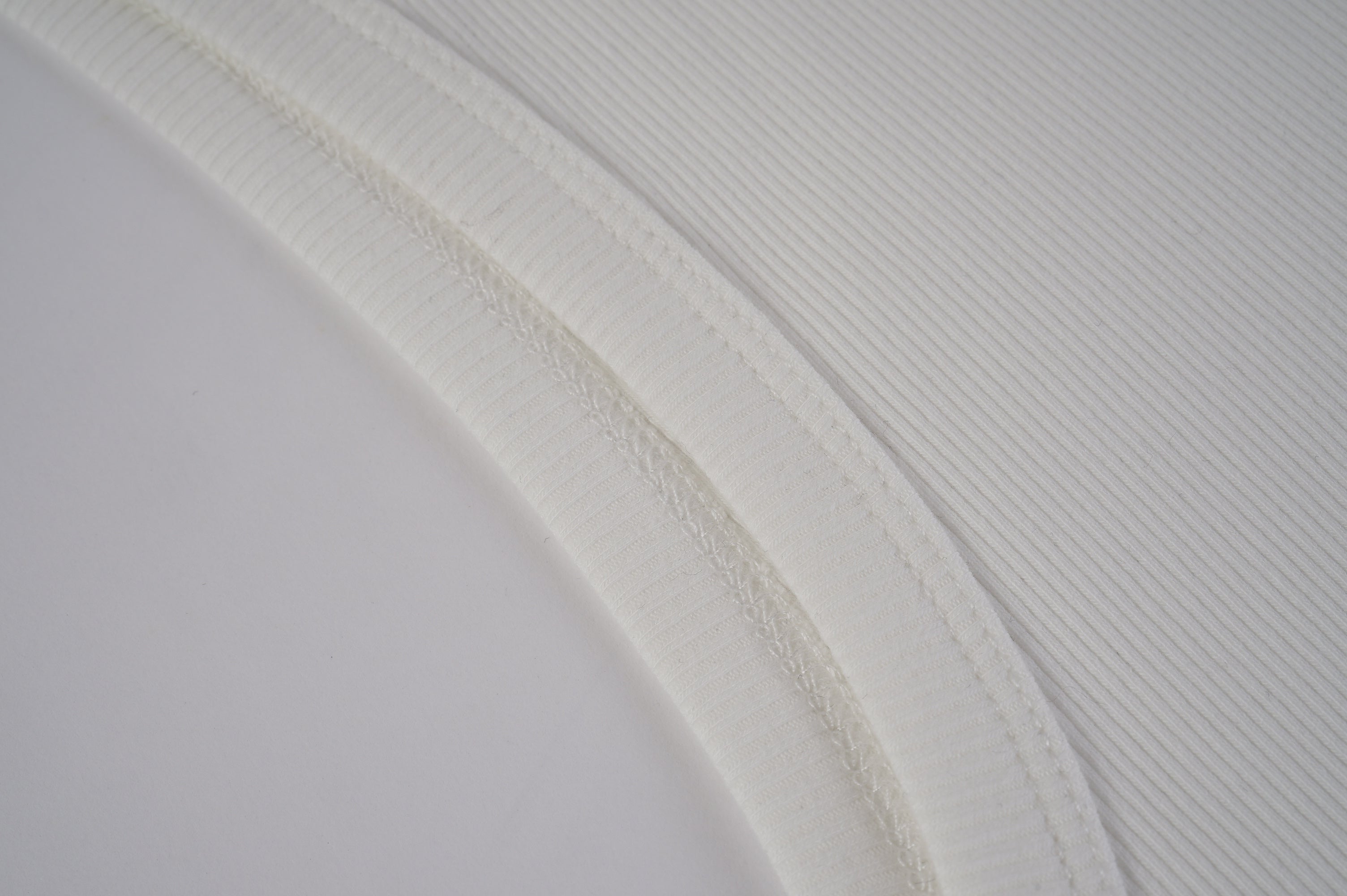Bound Edge Ribbed Cotton Tank