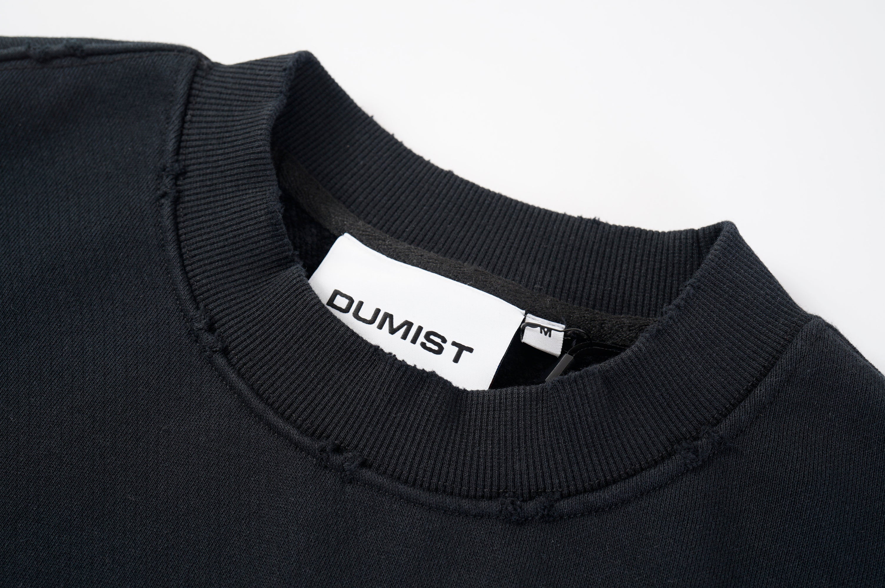 Manufacturer Globe Print Distressed Sweatshirt