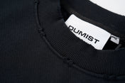 Manufacturer Globe Print Distressed Sweatshirt