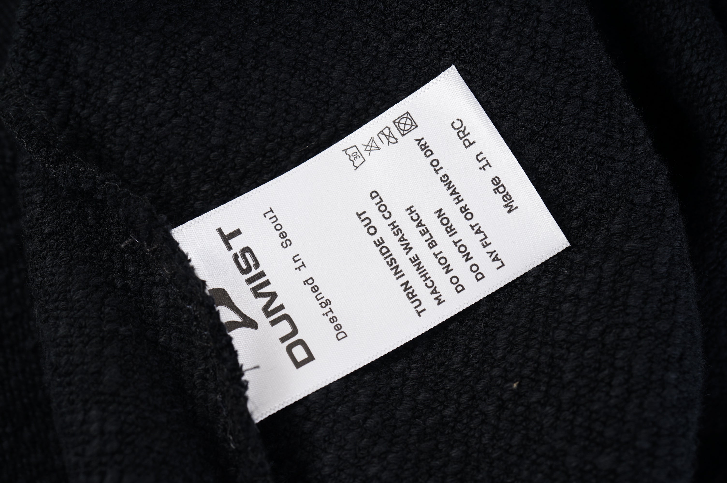 Manufacturer Globe Print Distressed Sweatshirt