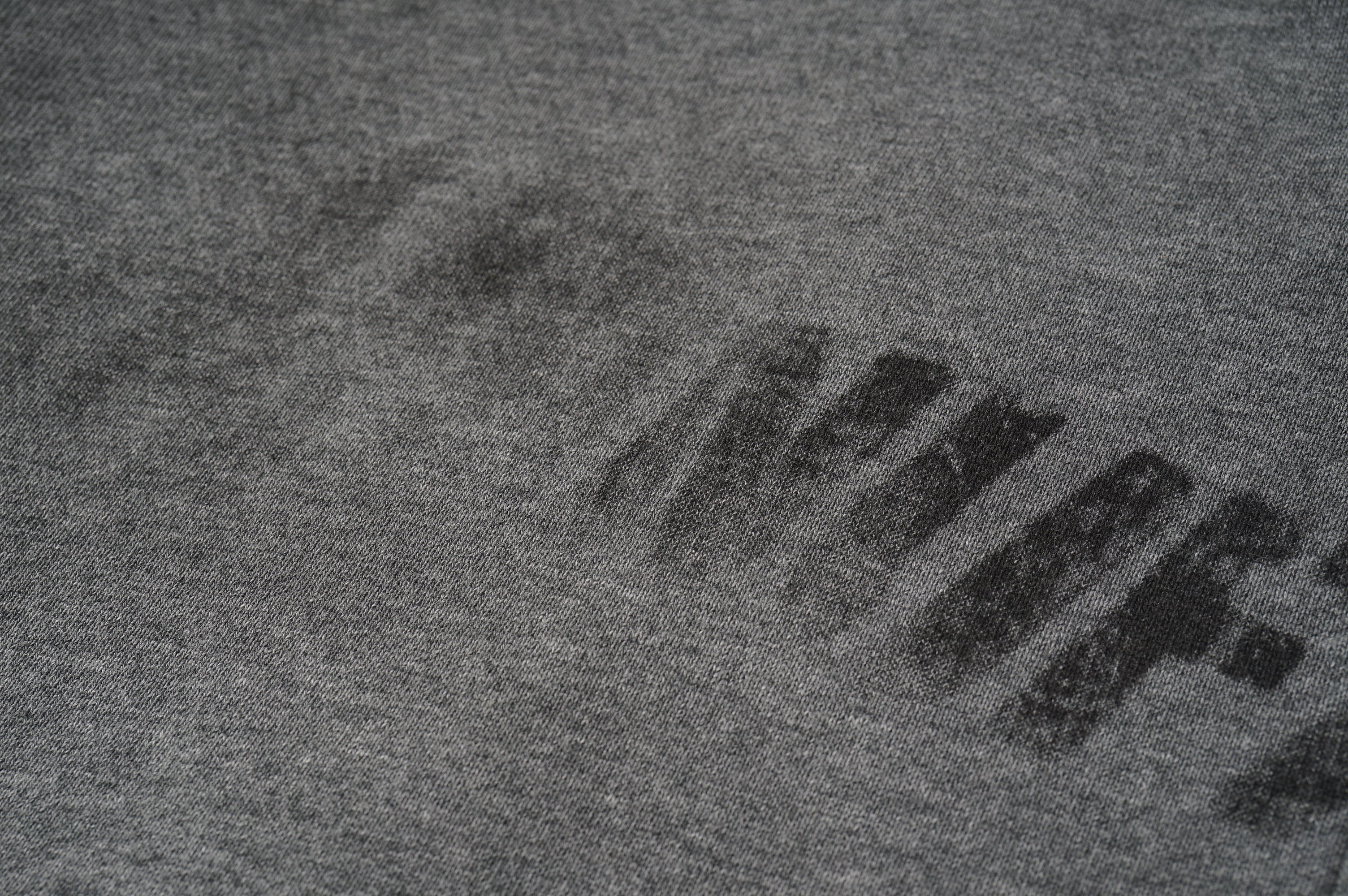 Washed Manufacturer Raw Seam Zip Hoodie
