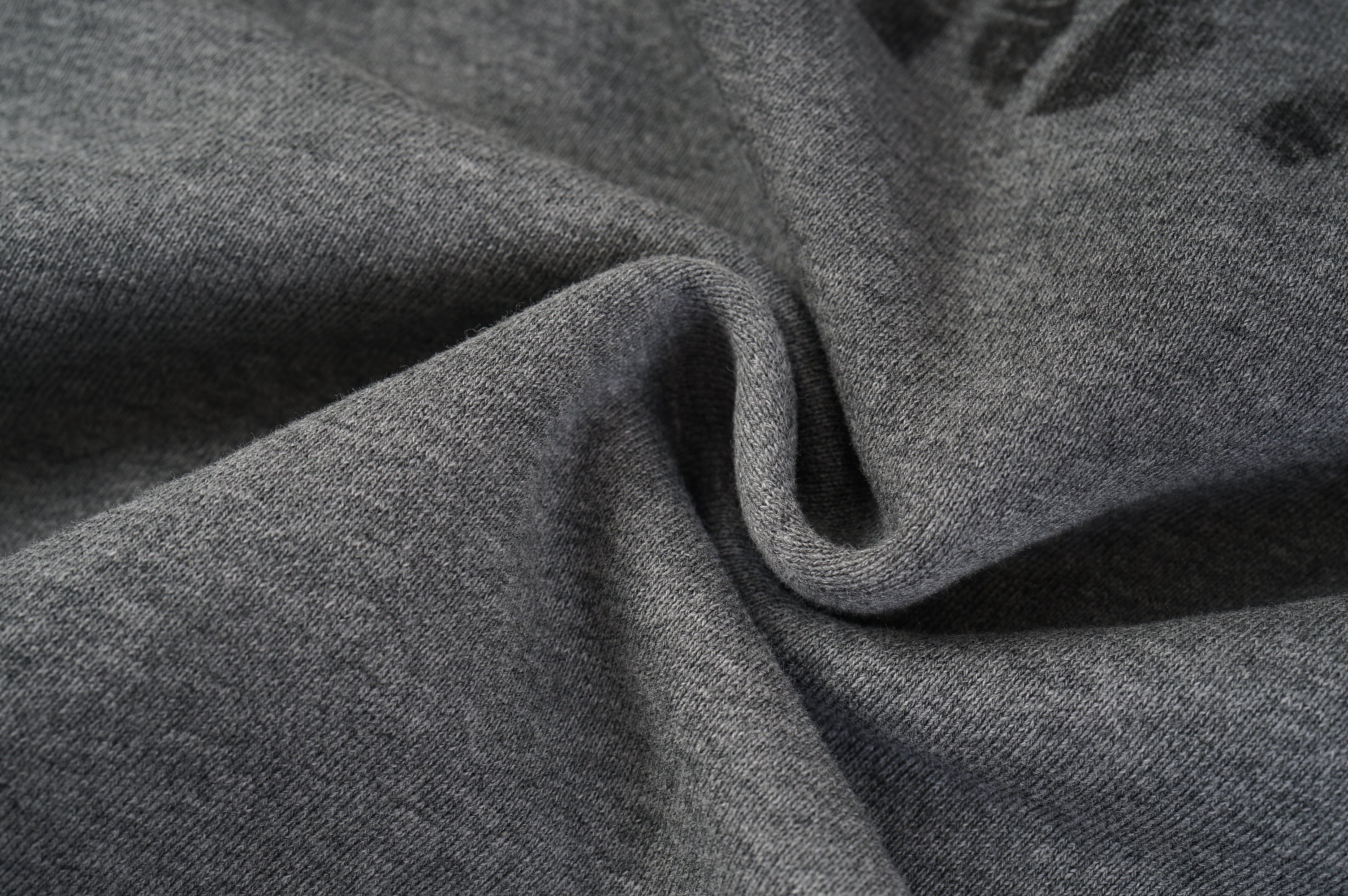 Washed Manufacturer Raw Seam Zip Hoodie