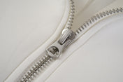 Bonded Neoprene Zip Through Hoodie