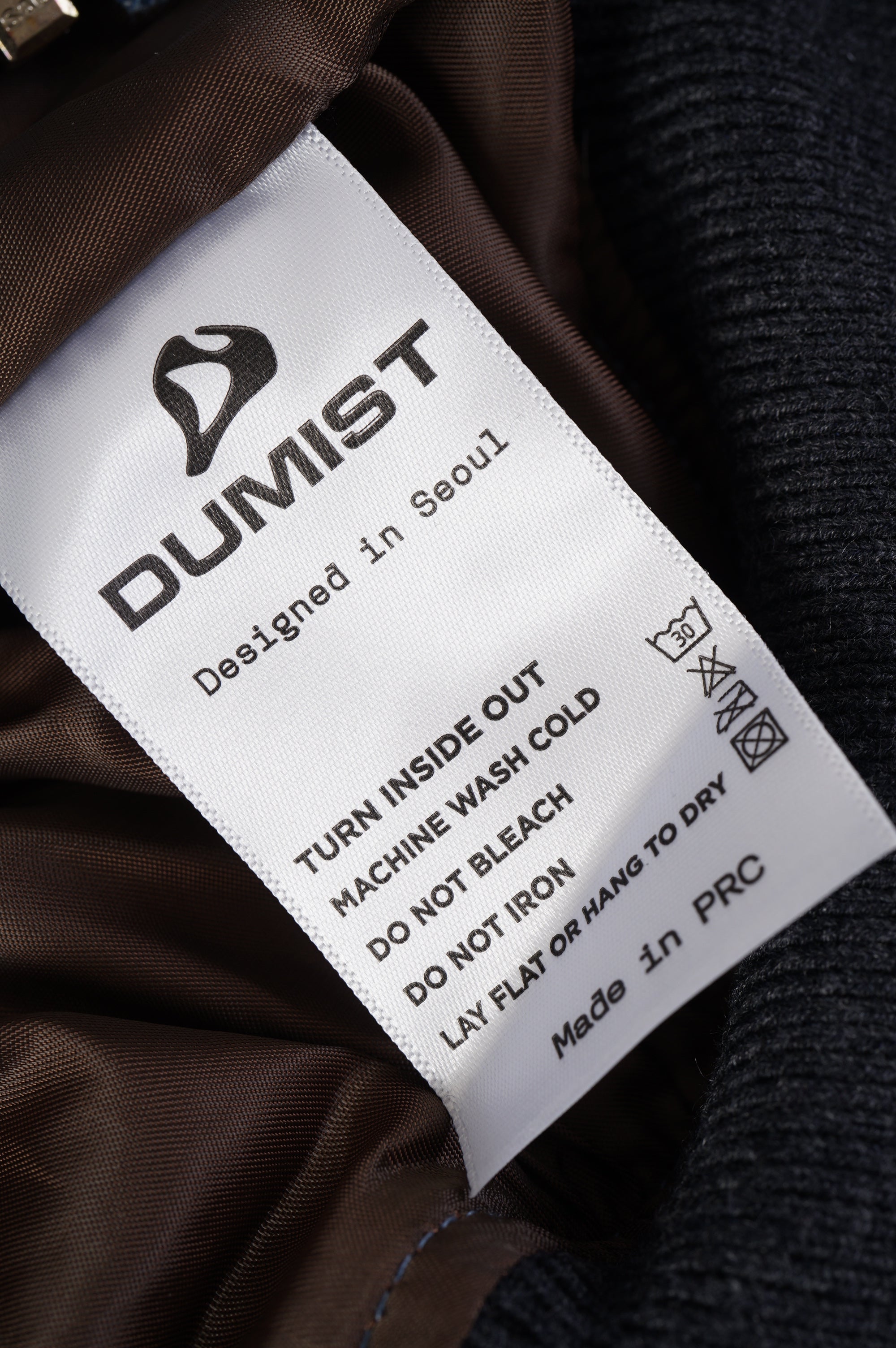 Quilted Panel Padded Denim Bomber