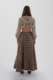 Check Rainbow Skirt