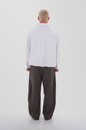 Minimal White Overshirt