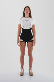 Lace-Up Corset Briefs