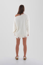 Butterfly Distressed Knit