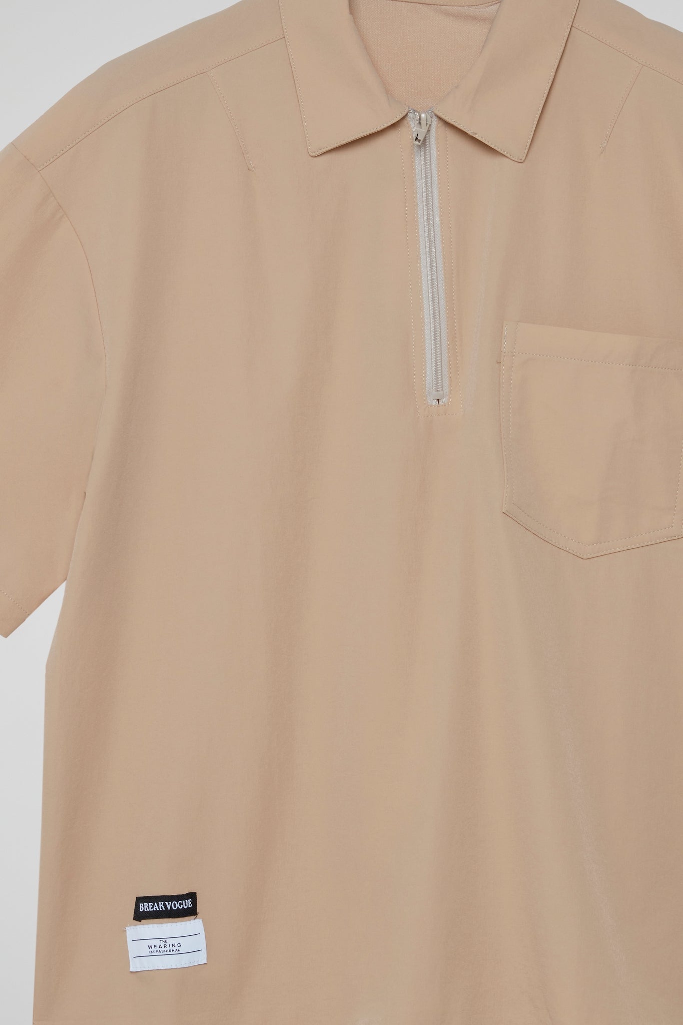 Zip Collar Utility Polo