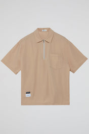 Zip Collar Utility Polo