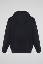 Black Hoodie Side Pockets