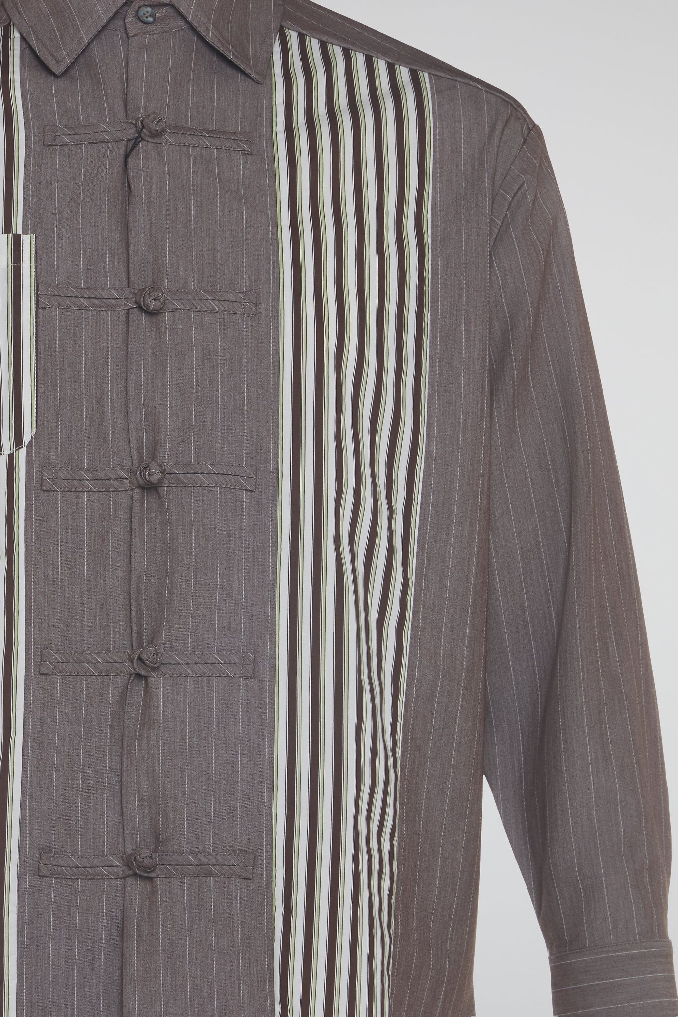 Dumist Patchwork Paneled Shirt