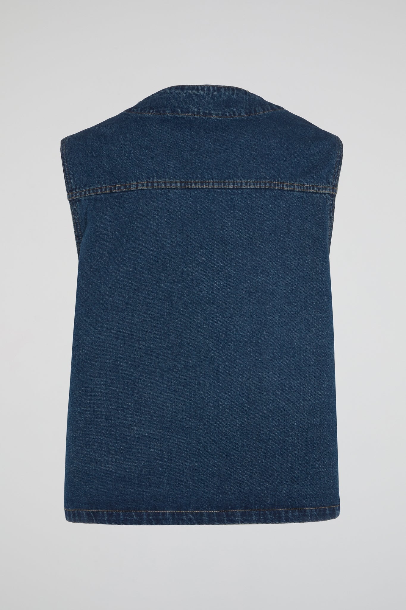 Denim Utility Vest