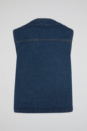 Denim Utility Vest