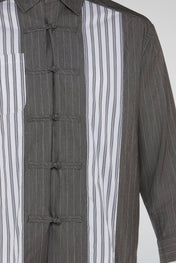 Dumist Patchwork Paneled Shirt