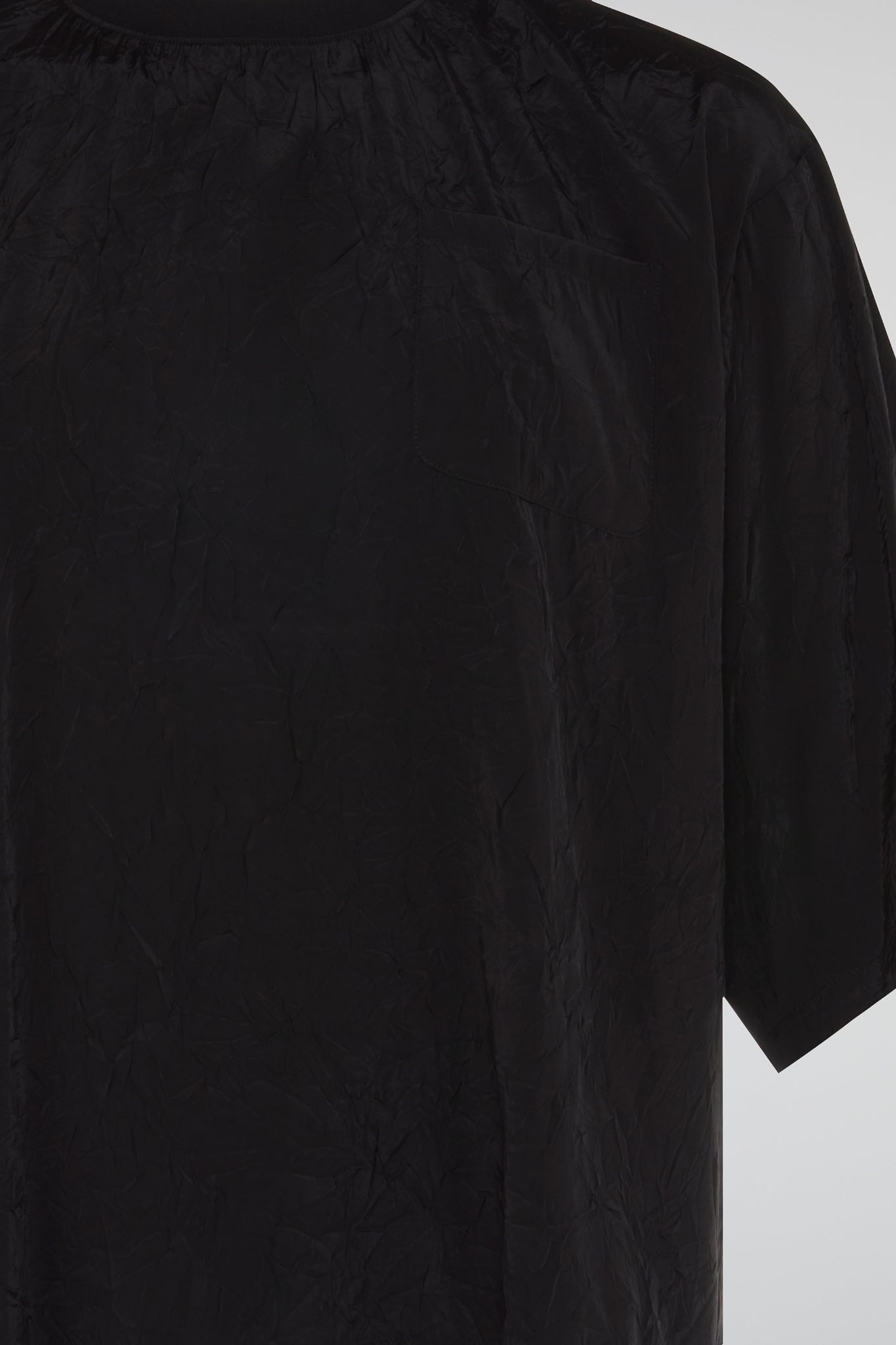 Crinkle Texture Box Tee