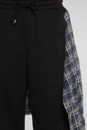 Layered Flannel Hybrid Pants