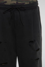 Midnight Black Camo Pants