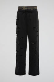 Midnight Black Camo Pants
