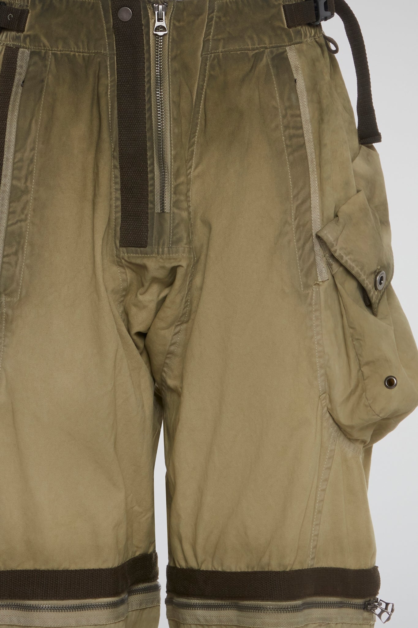 Modular Cargo Pants Khaki
