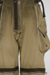 Modular Cargo Pants Khaki